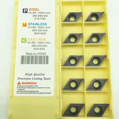 Top Sale Home Industry Carbide Inserts Accessories CNC DCMT11T304 LF6018 Replacement for OEM