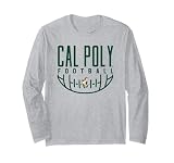 Cal Poly Mustangs Football Arch Long Sleeve T-Shirt