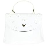  Armani Junior , Mädchen Kinderhandtasche, Weiß - weiß - Größe: One Size
