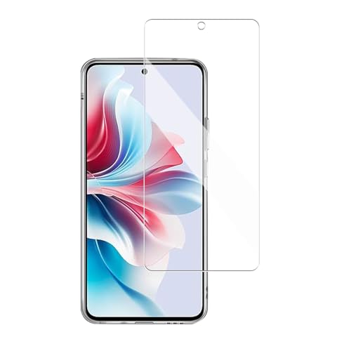 cxybgfv 置き換え可能です OPPO Reno11 A 5G ガラスフィルム 【1枚セット】全面保護 強化ガラス 液晶保護フィルムOPPO Reno11 A 5G 用の 強化ガラス 2.5D 保護フィルム 撥油性 超耐久 高光沢 超薄型 硬度9H 防