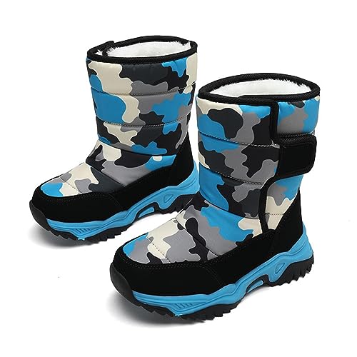 Toddler Girls Boys Snow Boots Non Slip Warm Boots Outdoor Boots Cotton Snow Boots Thickened Winter Warm Shoes