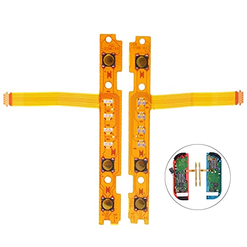 Onyehn 5in1 ZL ZR L SL SR Button Key Ribbon Flex Cable Replacement Part for Nintendo Switch NS Joy Con Controller