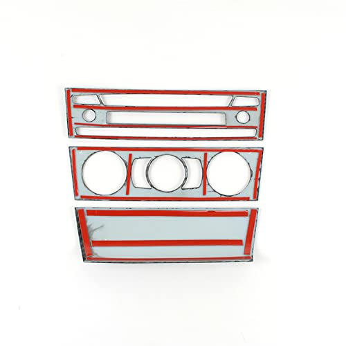 Accesorio de coche para BMW Serie 1 E81 2007-2011: marco de perilla de ventilación 4