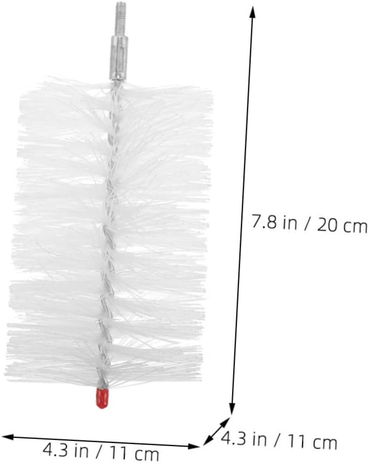 Cabilock Cleaning Brush Head Hose Cleaning Brush Head for Drain Hose Replacement
