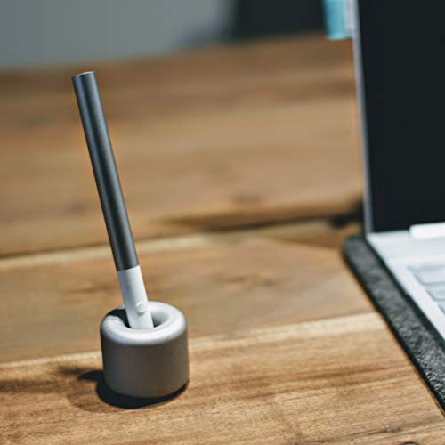 Mudai Aluminium Toothbrush Holder Stand, Pack Of 2 (Satin Silver) #TOP5