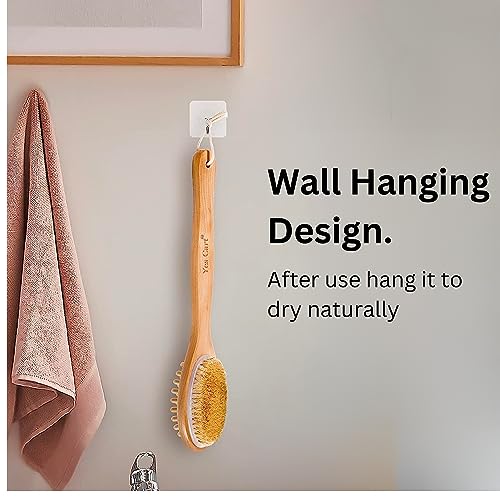 Spazzola per il Corpo in Legno con Manico Lungo