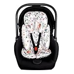 TANOFAR 2-in-1 Infant Car Seat Insert for Newborn, Car Seat Head Support Baby Girls Boys, Extra Soft Preemie Carseat Head Support Cushion Pillow for Baby Car Seats, Strollers, Bouncers