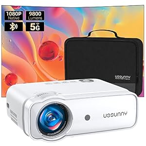 Native 1080P Projector with...