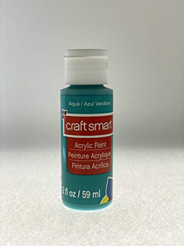 Craft Smart Acrylic Paint 2 Fl.oz. 1 Bottle Aqua Color