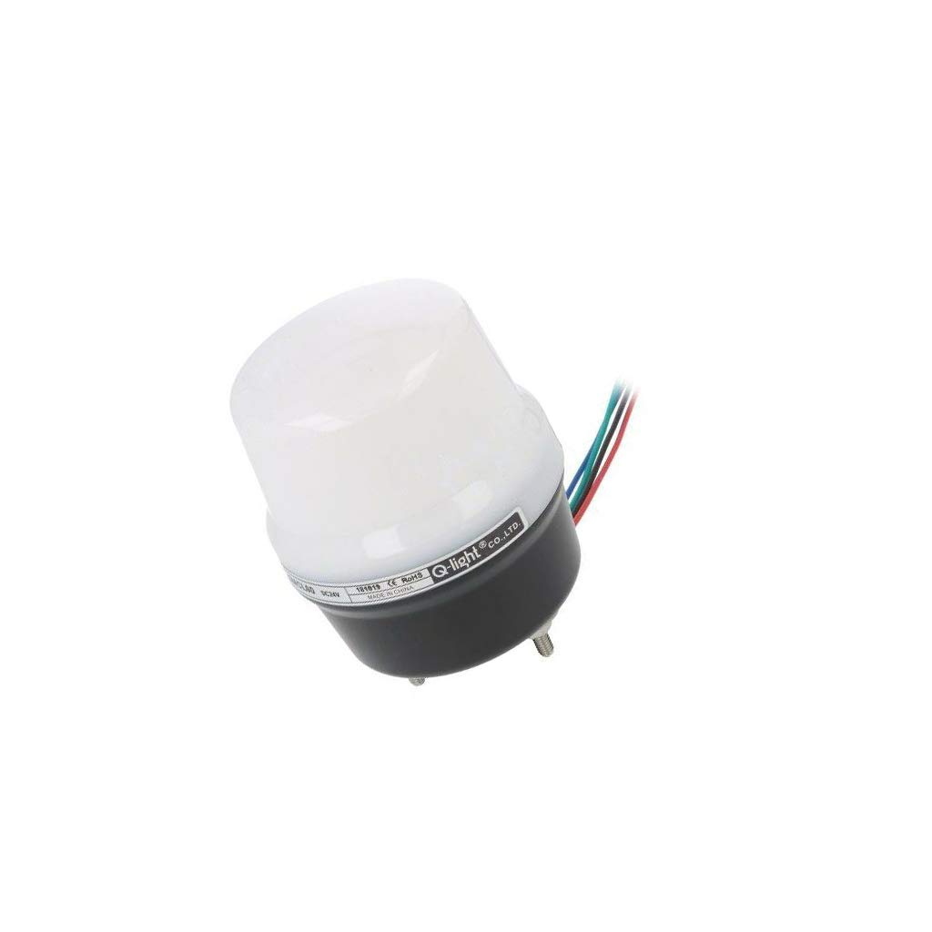 Avertisseur lumineux QMCL60 QLIGHT 24VDC IP65 à lumière continue pour signalisation industrielle