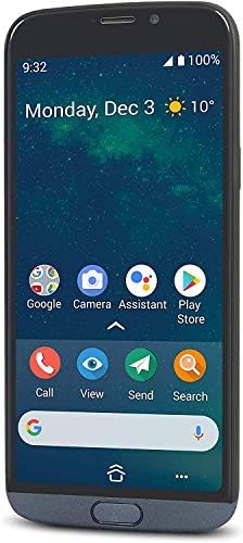Doro 8050 Unlocked 13MP Camera Smartphone for Seniors with 5.4" Display and GPS Localisation (Steel) [UK and Irish Version]