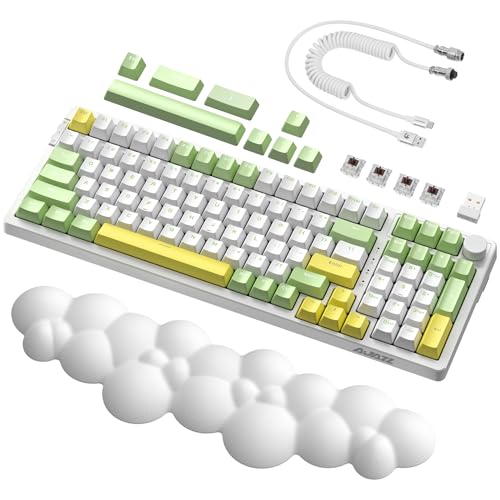 Clavier AJAZZ AK992 mécanique pour éliminer les douleurs aux poignets grâce au repose-poignet