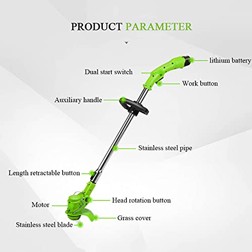 Coupe-batterie au lithium rechargeable pour éliminer les herbes - 3