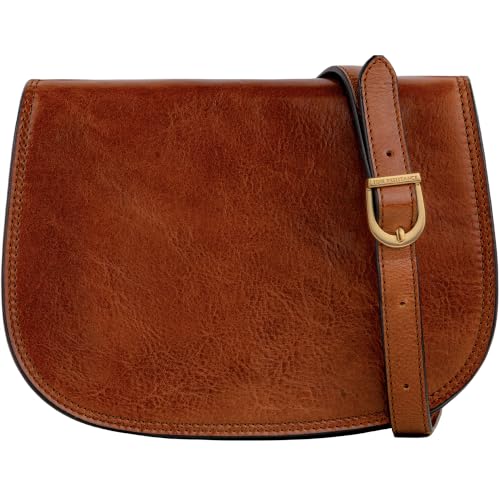 Image of Time Resistance Leather Cross Body Bag for Women Shoulder Bag Messenger Purse Gift Box Included
