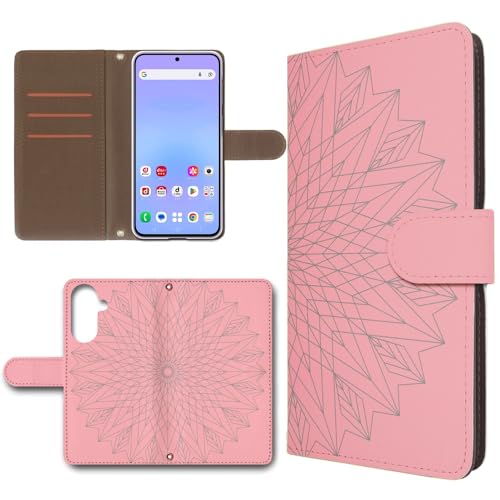 Galaxy A57 5G SC-54G �P�[�X �蒠�^ �X�}�z�P�[�X �J���������� �_�C�A���[ �X�}�z�g�уJ�o�[ �􉽊w�I �� �R���[�W�� [�f�U�C��D�^�s���N] ���F �M�����N�V�[A57 dc-744