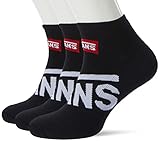 Vans Herren No Show (US 9-13, 3er-Pack) Socken, schwarz 2, Einheitsgröße