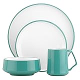 DANSK Kobenstyle 4-Piece Place Setting, Teal