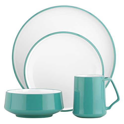 DANSK Kobenstyle 4-Piece Place Setting, Teal