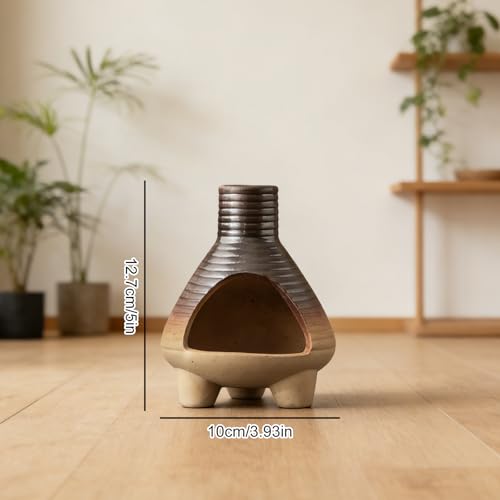 Mini Ceramic Chimenea Incense Burner - Image 5