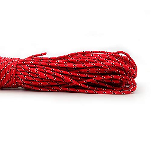 XIOFYA 1pc Paracord 2mm 25ft 50ft 100ft Rope 1