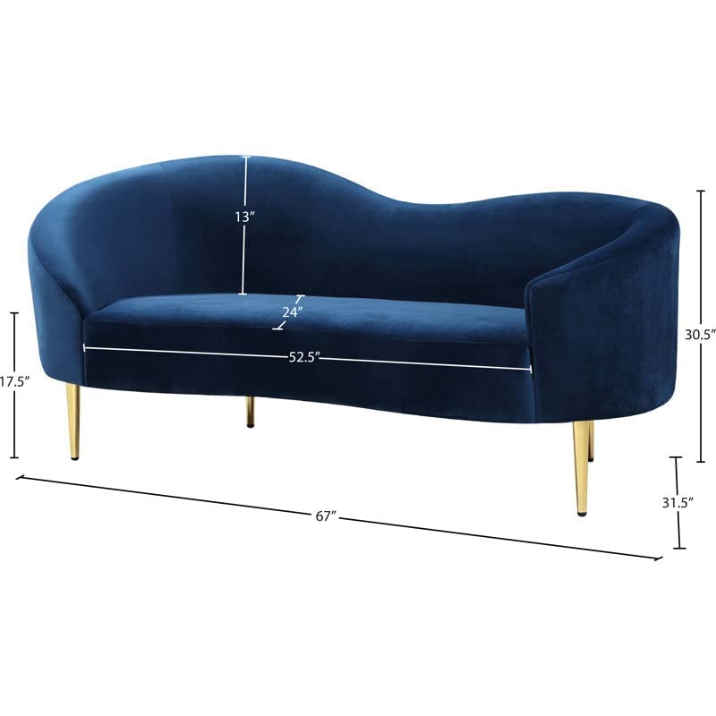Image of Fabric 2 Seater Chesterfield Sofa for Living Room & Office