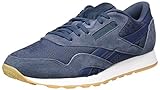  Reebok Herren Classic Nylon HS Sneaker, Blau (Smokyindigo/White-Gum), 44 EU