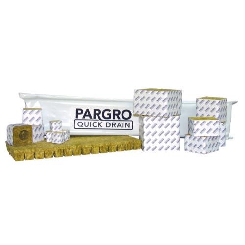 Pargro Rockwool Block 4" x 4" x 4" with Hole (Strip of 6)