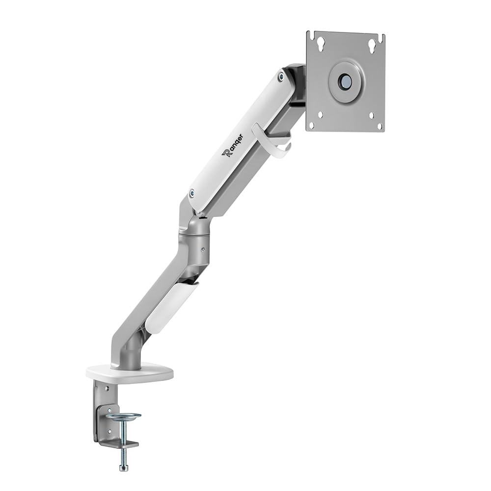 Supporto per monitor Pro con braccio singolo - Bianco