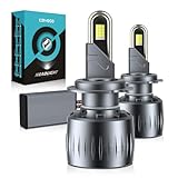 KOYOSO H7 LED Lampadina 180W 40000LM, Super Luminosa 6500K Bianco Freddo, CANBUS Ready Nessun Errore, Plug&Play Kit di Aggiornamento per Alogena Auto, Abbagliante e Anabbagliante perVeicolo 12V, Confe