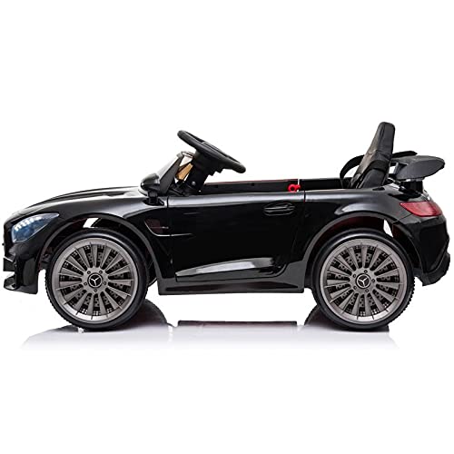 Coche Eléctrico Infantil Mercedes GTR Mini 12V | Licencia Oficial Con Mando A Distancia Para Padres | Batería 12V Y Dos Motores