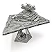 Fascinations Metal Earth Premium Series Star Wars Imperial Star Destroyer 3D Metal Model Kit Bundle with Tweezers