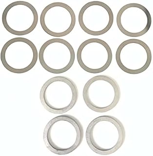 WKOOA 5/8x24 Barrel Shim Kit Muzzle Brake Alignment Stainless Steel Pack of 12