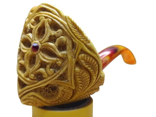Block Meerschaum Crimson Petal lord King Pipe