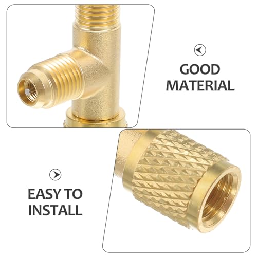 Aire acondicionado siempre listo con este conector de cobre de tres vías 3