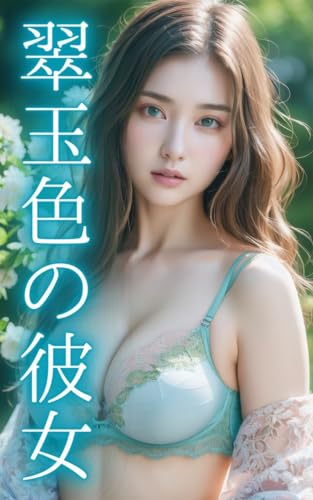 翠玉色の彼女 AI美女写真集 100ページ