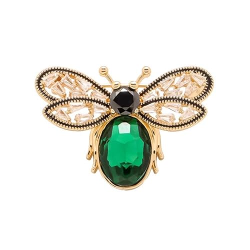 Image of Crystal Bee Pearl Brooches Exquisite Insect Bee Brooches Pins for Women