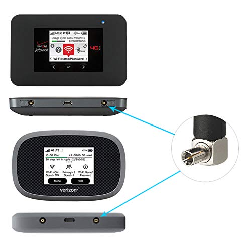 Bingfu 4G Lte Antenna 3Dbi Mini External Ts9 Antenna (2-Pack) Compatible With Verizon At&T T-Mobile Sprint 4G Lte Mobile Hotspot Mifi Router Cellular Mobile Broadband Modem Usb Modem Dongle Adapter #TOP4