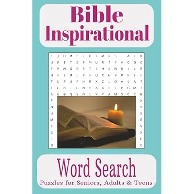 Bible Inspirational Word Search Book