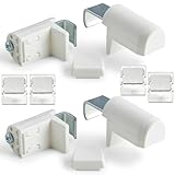 Universal Klemmträger 4 X Klemmhalter Plissee Rollos Wabenplissee Klemmfix ohne...