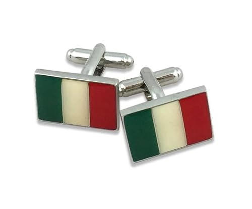 Italy Flag Cufflinks