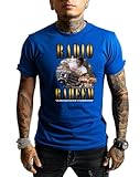 Art Society Radio Raheem ENERGIZERS Blue TEE Shirt Mens SMALL-5XLARGE Made in USA (Radio Raheem ENERGIZERS Blue TEE, US, Alpha, XX-Large, Regular, Regular)
