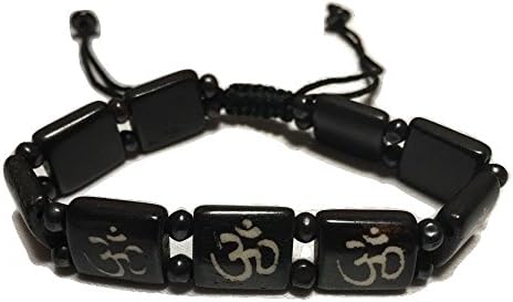 Tibetan Om Imrinted adjustable Wrist Bracelet Made in Nepal