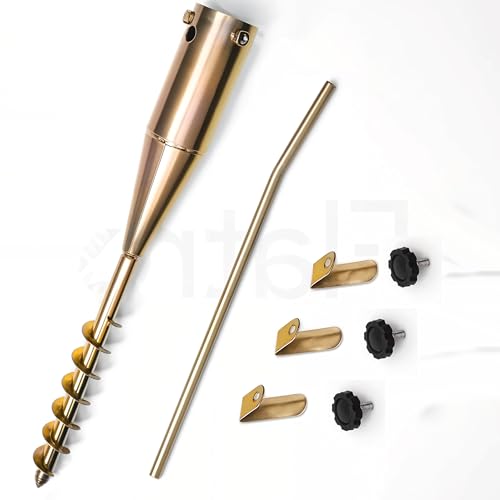 Laundry Mate Washing Line Spike Includes Closure Cap Heavy Duty Rotary Airer Washing Line Ground Spike Fits 24,38,42,50,56 MM Poles Durable & Secure (Silver)