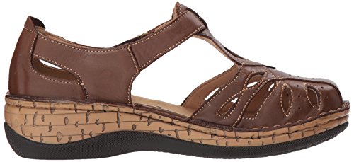 Propét Women Jenna Fisherman Sandal, Brown, 9 Wide Us #TOP5
