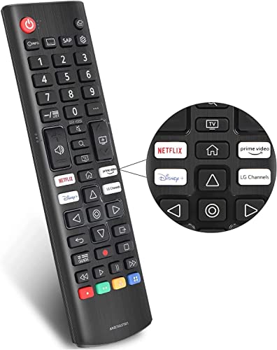 Xtrasaver Replacement Universal Remote Control For Lg Tv Remote Fits All Lg Led Oled Lcd Webos 4K 8K Uhd Hdtv Hdr Smart Tv With Prime Video, Disney Plus, Netflix, Lg Channels Shortcuts (Akb76037601) #TOP1