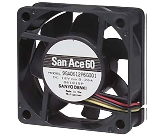 Amazon | 山洋電気 DCファン San Ace 60 タイプ : 9GA 12V 最大風量