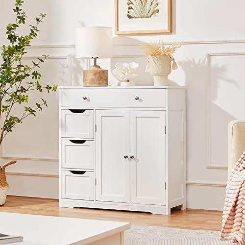 Topeakmart TP-00120303 Bathroom Free-Standing Floor Cabinet thumb #1