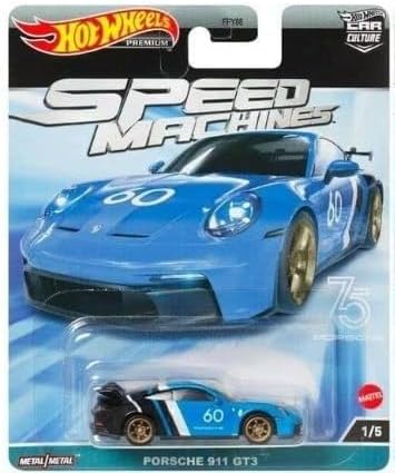 Hot Wheels Car Culture 2023 Speed Machines Complete Bundle of 5 Diecast Vehicles from FPY86-959A Release