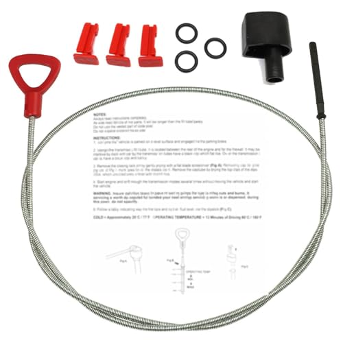Callume Automatikgetriebe Ölmessstab Messstab 1220mm Kompatibel mit Mercedes W163 W203 W208 W210 W211 W220 140589152100 1405891521 140-589-15-21 168589012100