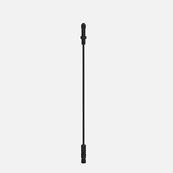 SANIT 02.755.00.0000 Pressure Spiral Flush-Mounted Cistern Small Inspection Opening 560 mm Black